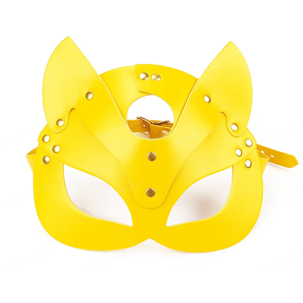 Fantezi Maske - Deri Kedi Maskesi - Görsel 5