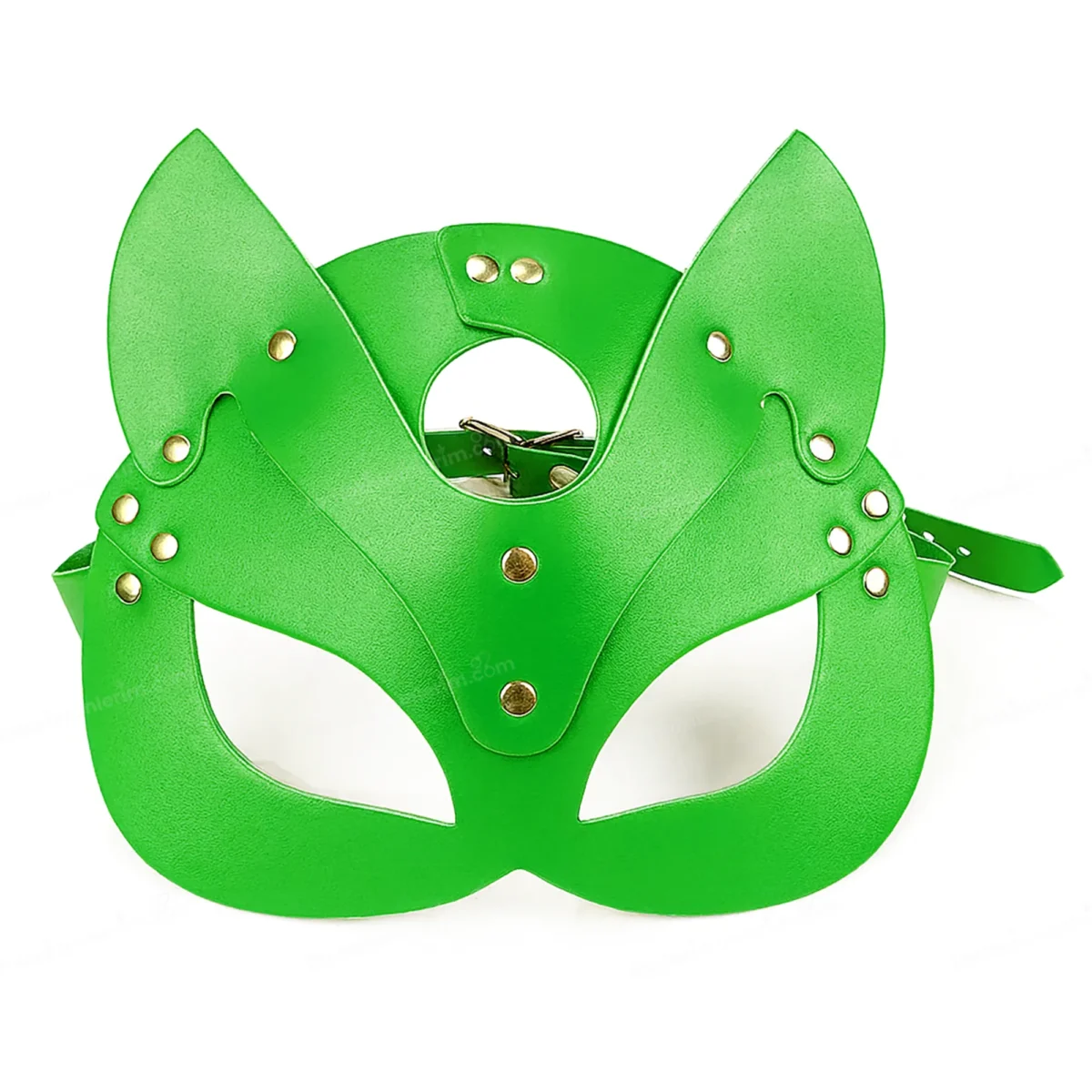 Fantezi Maske - Deri Kedi Maskesi - Görsel 2